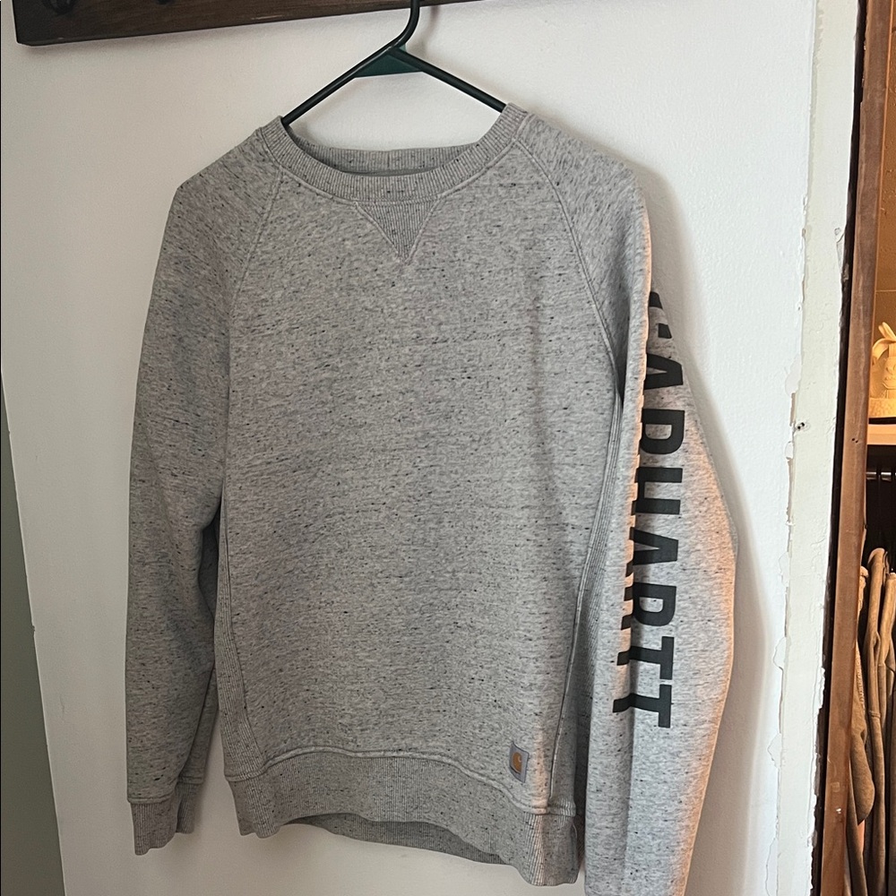 Carhartt Heather Gray Crewneck Sweater